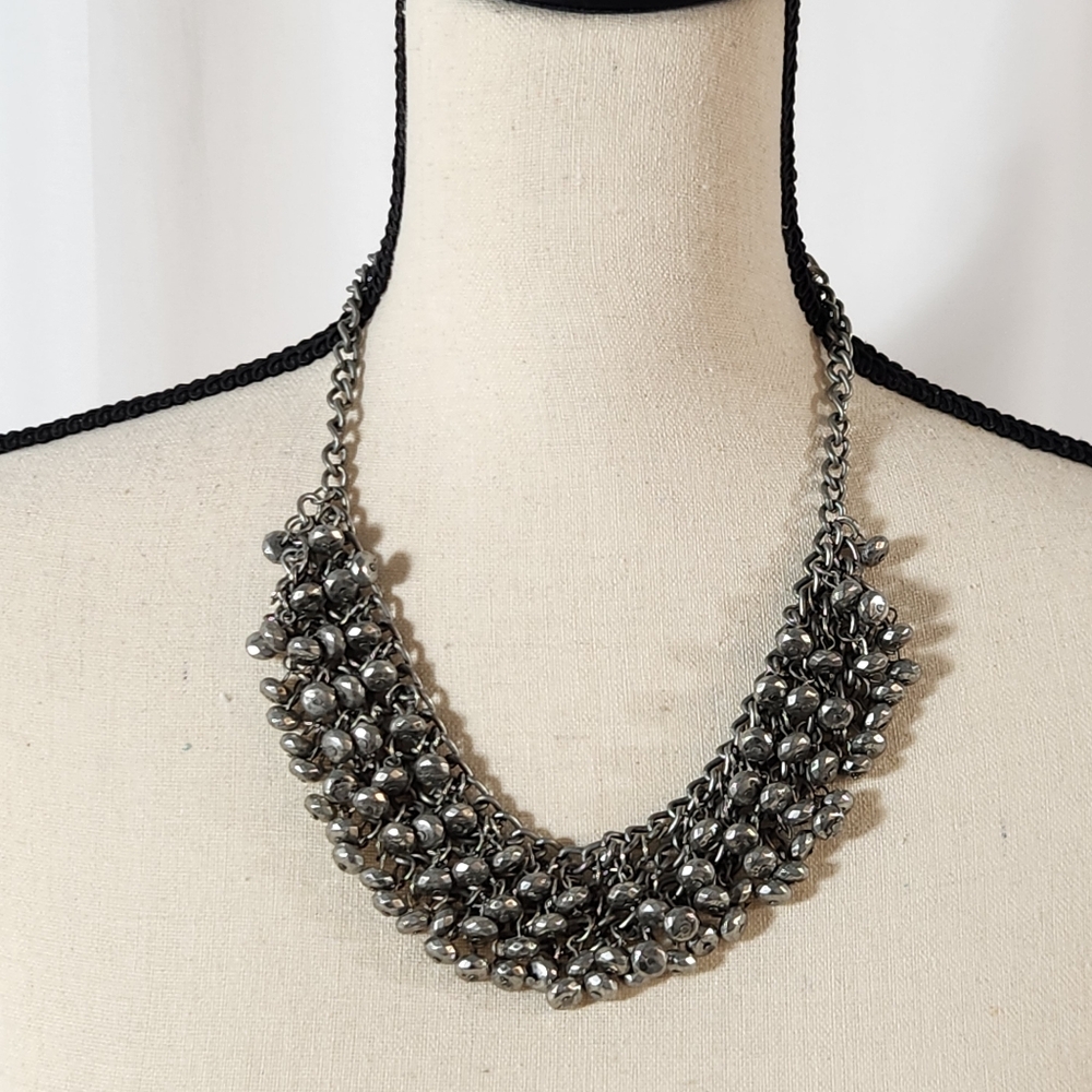 Silver Collar Necklace